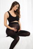 Tehotenské pančuchy Gatta Body Protect Microfibre 40 den, Nero