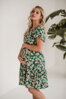 Tehotenské šaty na dojčenie Lovely Dress Green SS