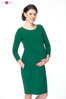 Tehotenské šaty na dojčenie Milky Way Dress 7/8 Bottle Green