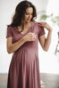 Šaty na dojčenie Mommy Chic Rose Brown