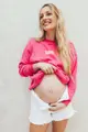 Mikina na dojčenie Pink Love