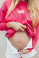 Mikina na dojčenie Pink Love