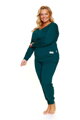 Dámske, dojčiace pyžamo 4349 Emerald
