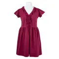Tehotenská nočná košeľa Linda Burgundy