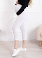 Tehotenské 3/4 legíny Formommy White