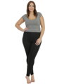 Tehotenské dlhé legíny Formommy Classic Black