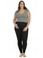 Tehotenské dlhé legíny Formommy Classic Black
