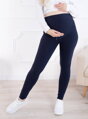 Tehotenské dlhé legíny Formommy Classic Navy