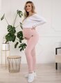 Tehotenské dlhé legíny Formommy Classic Dust Pink