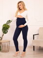 Tehotenské dlhé legíny Formommy Premium Navy