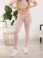 Tehotenské dlhé legíny pod bruško Formommy Gaja Dust Pink