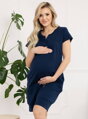 Materská nočná košeľa Sunny Navy