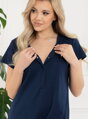 Materská nočná košeľa Sunny Navy