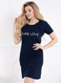 Materská nočná košeľa Pure Love Navy