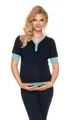 Tehotenské a materské pyžamo PeeKaBoo Navy