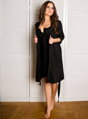 Tehotenský župan Basic Black