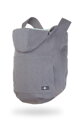 Ochranná softshellová kapsa na nosenie detí, Dust Grey Melange