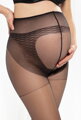 Tehotenské pančuchy, silonky Gatta Body Protect 20 den, Nero