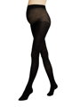 Bavlnené tehotenské pančuchy Body Protect Cotton, Nero