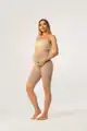 Tehotenské krátke legíny Bella Mama Beige