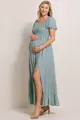 Tehotenské maxi šaty na leto Rory Sage