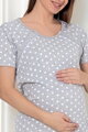 Nočná košeľa na dojčenie 21300 Grey Dots