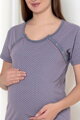 Nočná košeľa na dojčenie 21301 Lilac Dots