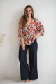 Tehotenská a dojčiaca blúzka Bahama Mama Print Boho