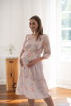 Tehotenské šaty na dojčenie, 34 rukáv, Lovely Dress Colorful