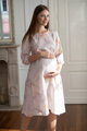 Tehotenské šaty na dojčenie, 34 rukáv, Lovely Dress Colorful
