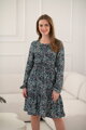Tehotenské šaty na dojčenie, dl.rukáv, Lovely Dress Ocean Print