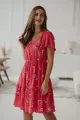 Tehotenské šaty na dojčenie Lovely Dress Coral SS