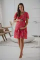 Tehotenské šaty na dojčenie Lovely Dress Coral SS