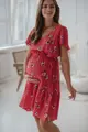 Tehotenské šaty na dojčenie Lovely Dress Coral SS