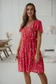 Tehotenské šaty na dojčenie Lovely Dress Coral SS