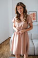 Tehotenské šaty na dojčenie Lovely Dress Light Beige SS