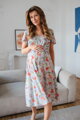 Tehotenské šaty na dojčenie Lovely Midi Dress Fruit Print SS