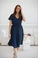 Tehotenské šaty na dojčenie Lovely Midi Dress Navy SS