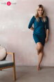 Šaty na dojčenie Milky Dress 3/4 Poseidon