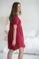 Nočná košeľa na dojčenie Aurora Red