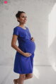 Nočná košeľa na dojčenie Night & Day Royal Blue