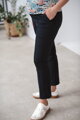 Tehotenské elegantné nohavice GraceFit Mama Navy