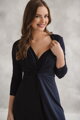 Tehotenské šaty na dojčenie Loop Dress 7/8 Navy