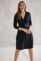 Tehotenské šaty na dojčenie Loop Dress 7/8 Navy