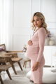 Tehotenské šaty na dojčenie Tummy Powder Pink