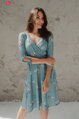 Tehotenské šaty na dojčenie Two Ways Midi Dress Eucalyptus