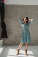 Tehotenské šaty na dojčenie Two Ways Midi Dress Eucalyptus