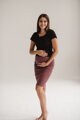 Tehotenská sukňa Tummy Rose Brown