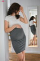 Tehotenská sukňa Tummy Dark Grey