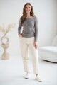 Tehotenské viskózové tričko na dojčenie Tummy Grey